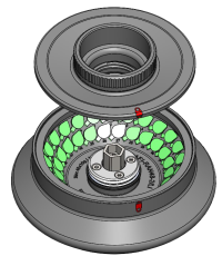 Angular Rotor 48 x 1,5/2 ml 45° for LISA